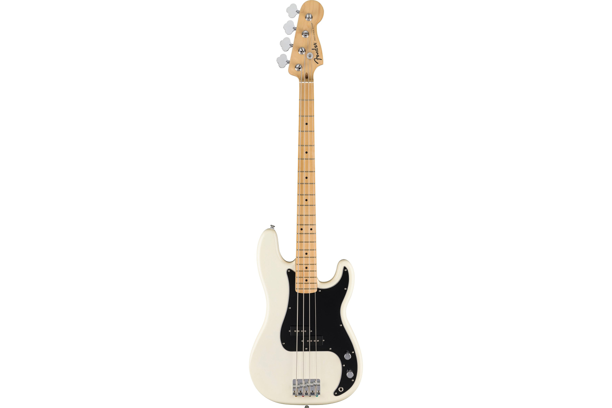 Бас-гитара FENDER STANDARD PRECISION BASS MN OLYMPIC WHITE