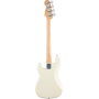 Бас-гитара FENDER STANDARD PRECISION BASS MN OLYMPIC WHITE
