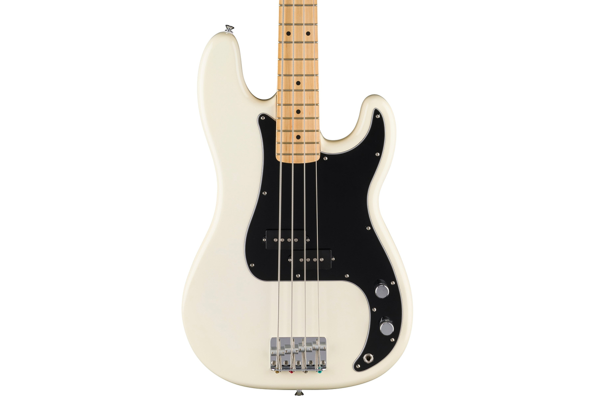Бас-гитара FENDER STANDARD PRECISION BASS MN OLYMPIC WHITE