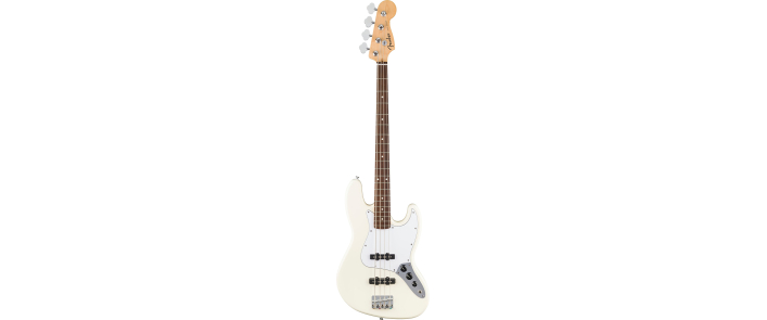 Бас-гитара FENDER STANDARD JAZZ BASS LRL OLYMPIC WHITE