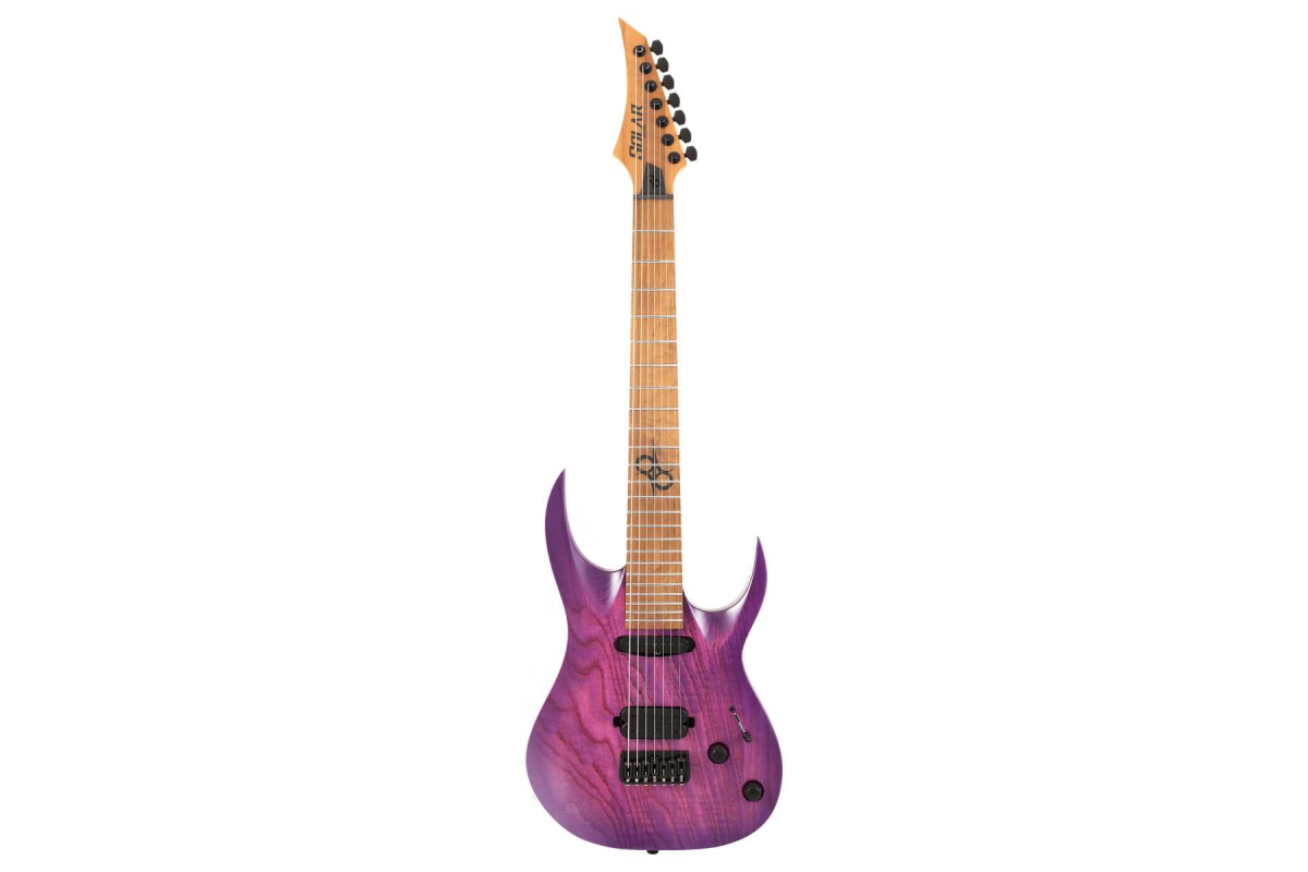 Електрогітара SOLAR GUITARS AB1.7HTPB TRANS PURPLE BURST MATTE