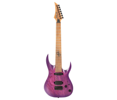 Електрогітара SOLAR GUITARS AB1.7HTPB TRANS PURPLE BURST MATTE