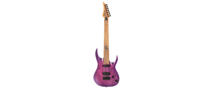 Електрогітара SOLAR GUITARS AB1.7HTPB TRANS PURPLE BURST MATTE