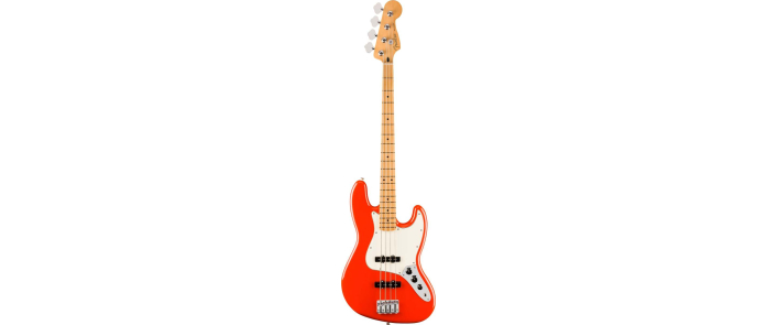 Бас-гитара FENDER PLAYER II JAZZ BASS MN CORAL RED
