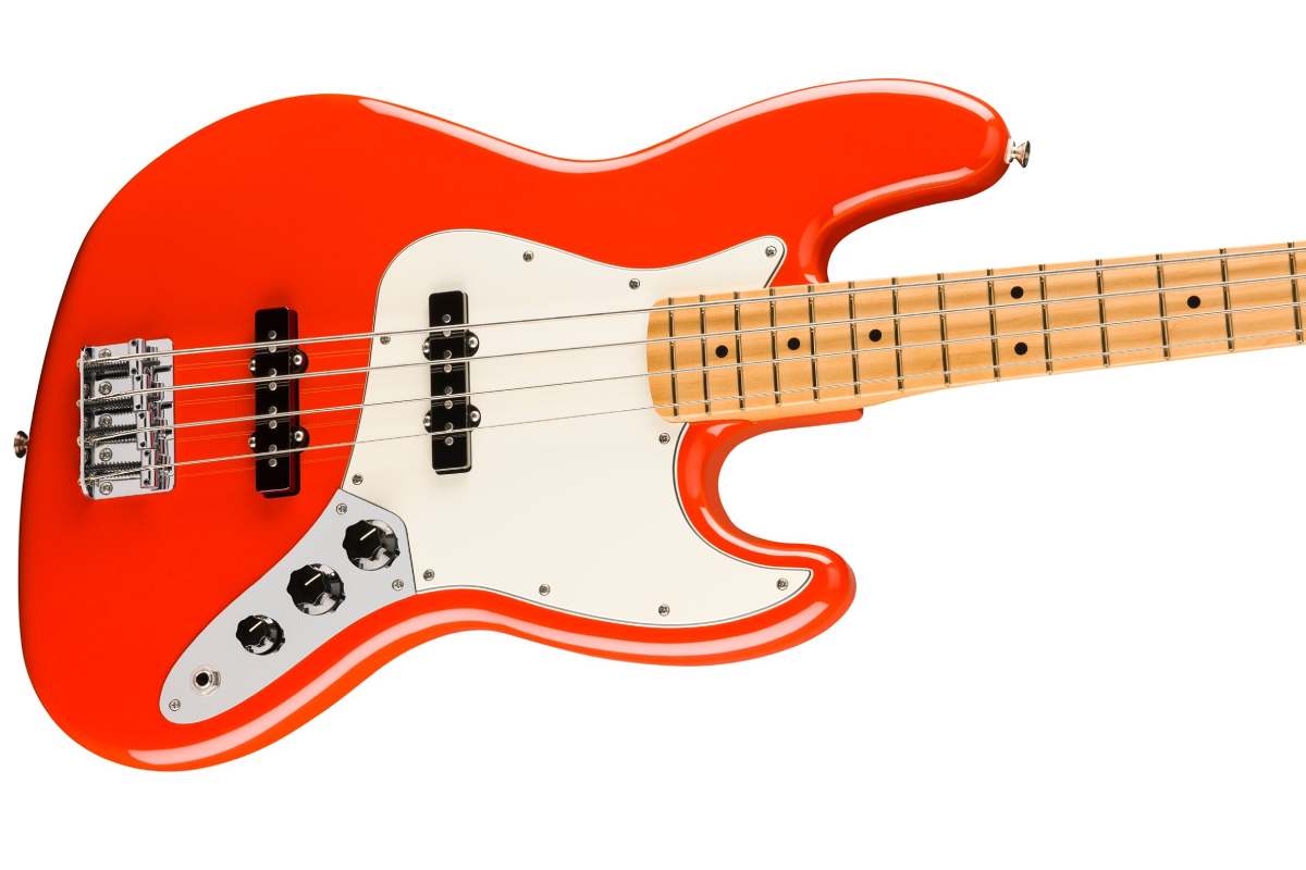 Бас-гитара FENDER PLAYER II JAZZ BASS MN CORAL RED