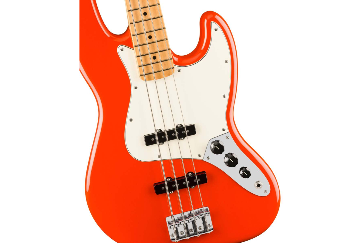 Бас-гитара FENDER PLAYER II JAZZ BASS MN CORAL RED