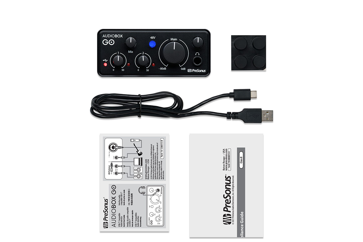 Аудиоинтерфейс PRESONUS AUDIOBOX GO