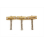 Набор сёдел для гитар FENDER AMERICAN VINTAGE TELECASTER COMPENSATED BRIDGE SADDLES (3)