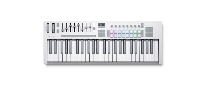MIDI клавиатура NOVATION Launchkey 49 MK4 White Edition
