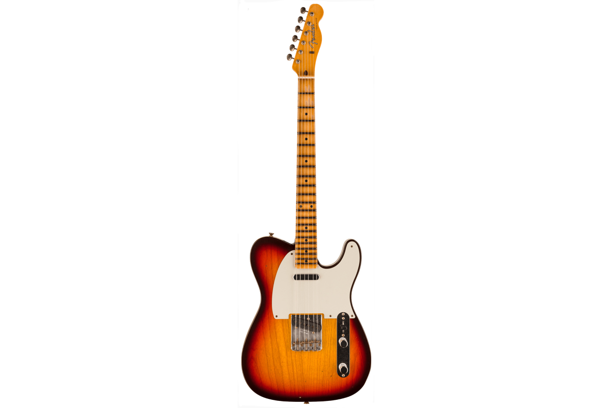 Електрогітара FENDER 1959 TELECASTER JOURNEYMAN RELIC FADED AGED CHOCOLATE 3-COLOR SUNBURST