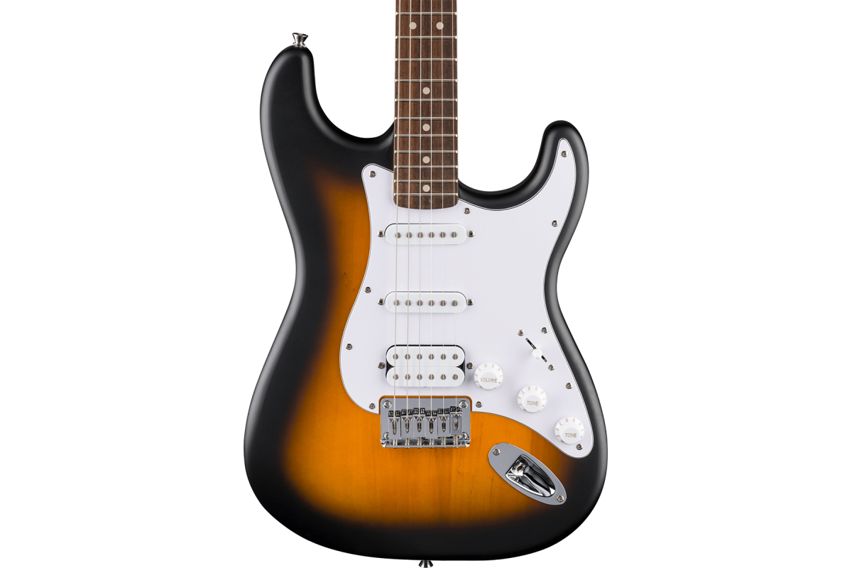 Електрогітара SQUIER DEBUT STRATOCASTER HT HSS 2-COLOR SUNBURST