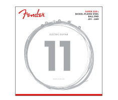Струны для электрогитар FENDER SUPER 250M NICKEL-PLATED STEEL GUITAR STRINGS