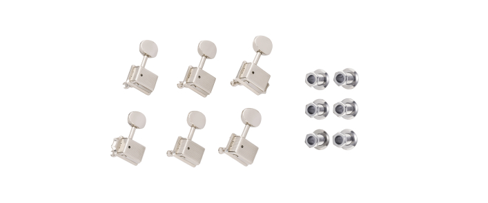 Кілки для електрогітари FENDER CLASSICGEAR TUNING MACHINE SET CHROME