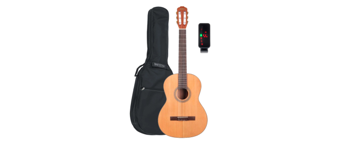 Гітарний набір з класичною гітарою KALA Classical Guitar + TOBAGO GB10C + KORG Pitchclip2