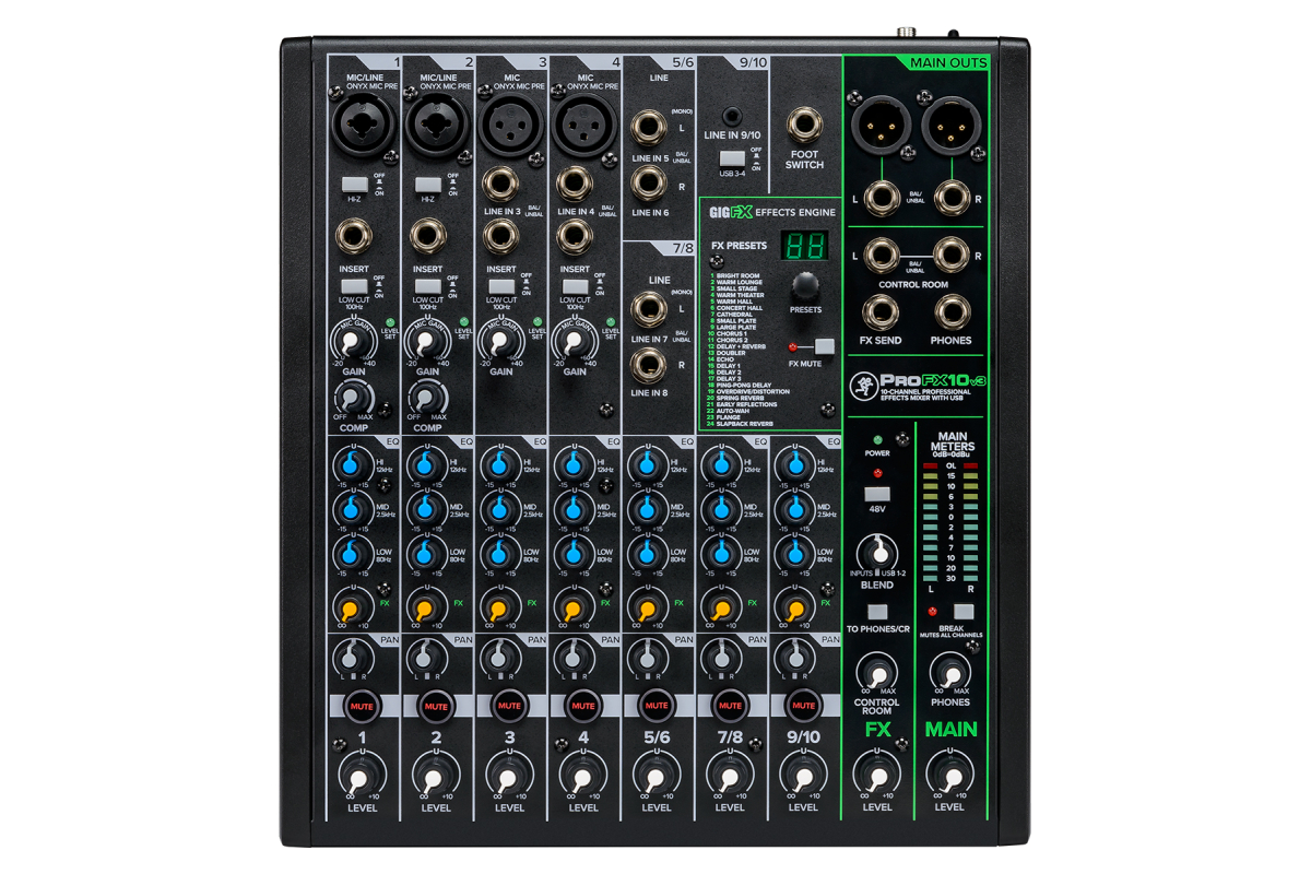 Микшерный пульт MACKIE PROFX10V3