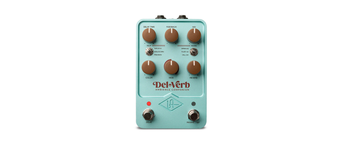 Педаль ефектів UNIVERSAL AUDIO Del-Verb Ambience Companion