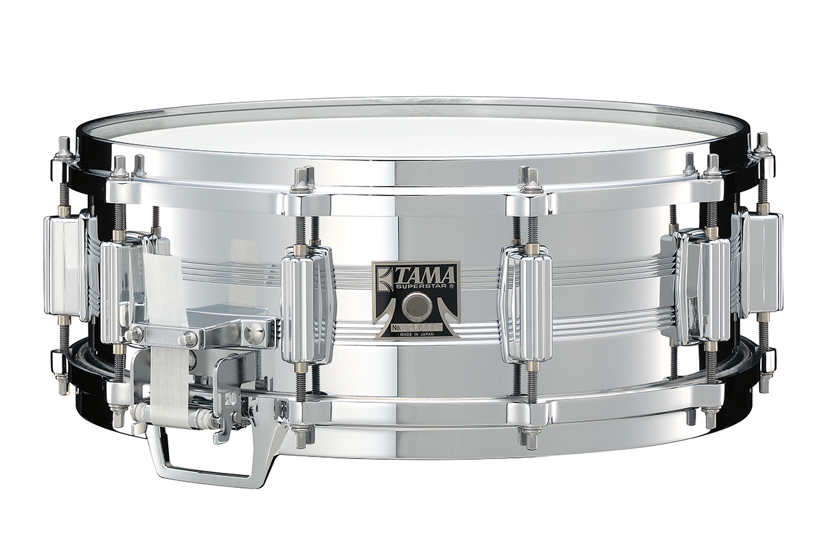 Малый барабан TAMA 50TH LIMITED MASTERCRAFT STEEL REISSUE SNARE DRUM "8055"