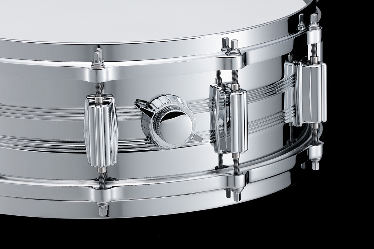 Малый барабан TAMA 50TH LIMITED MASTERCRAFT STEEL REISSUE SNARE DRUM "8055"