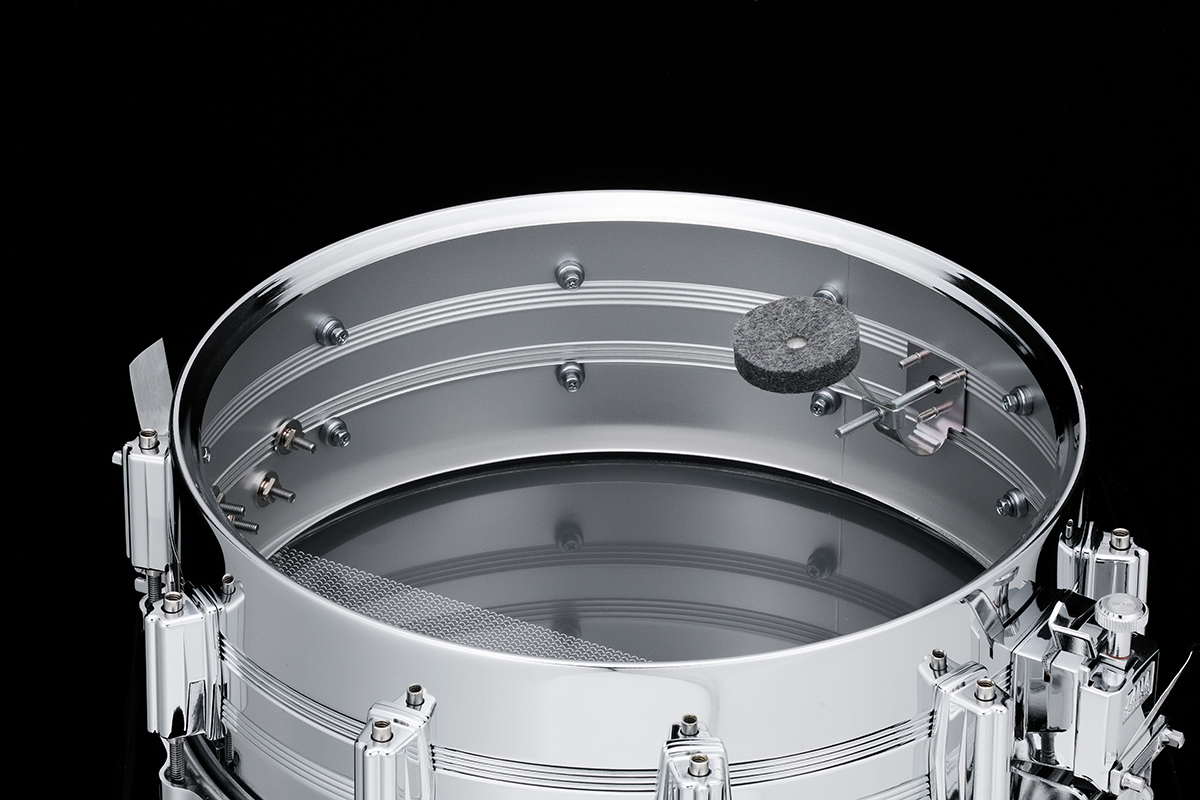 Малый барабан TAMA 50TH LIMITED MASTERCRAFT STEEL REISSUE SNARE DRUM "8055"