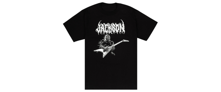 Футболка JACKSON SKELETONE T-SHIRT BLACK XL