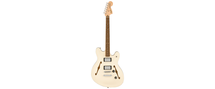 Гітара напівакустична SQUIER AFFINITY SERIES STARCASTER DELUXE OLYMPIC WHITE