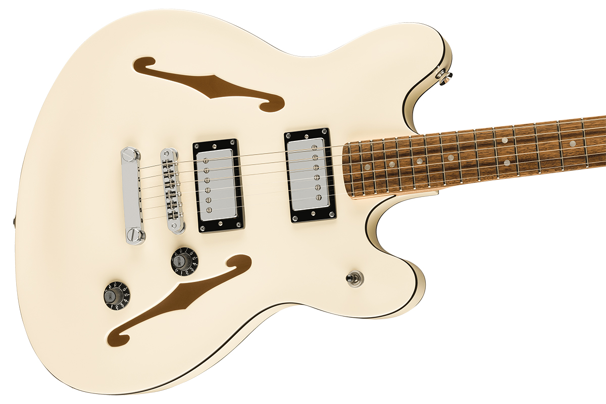 Гітара напівакустична SQUIER AFFINITY SERIES STARCASTER DELUXE OLYMPIC WHITE