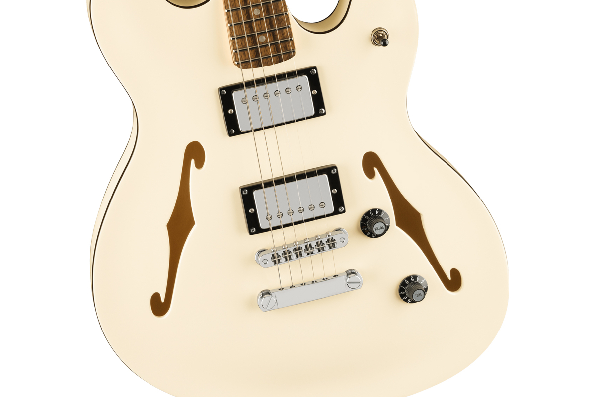 Гітара напівакустична SQUIER AFFINITY SERIES STARCASTER DELUXE OLYMPIC WHITE