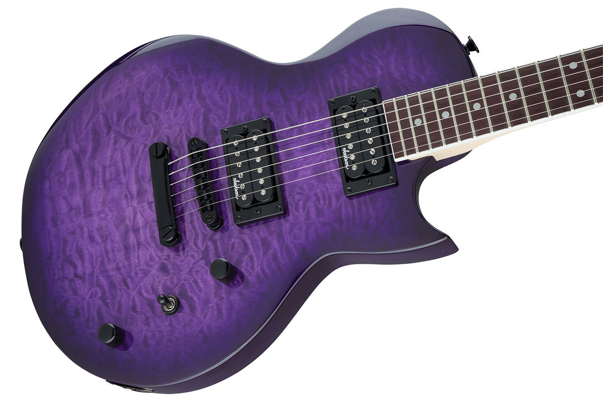 Електрогітара JACKSON JS SERIES MONARKH SC JS22Q TRANSPARENT PURPLE BURST