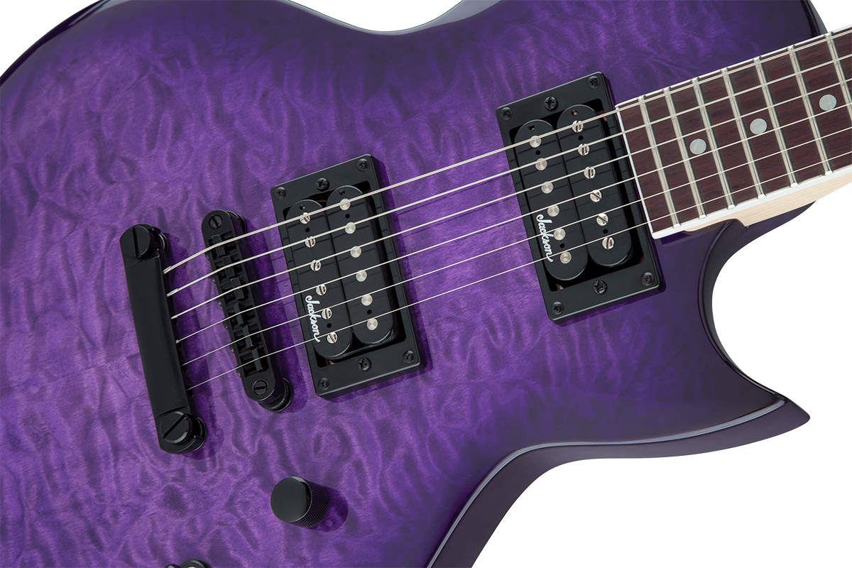 Електрогітара JACKSON JS SERIES MONARKH SC JS22Q TRANSPARENT PURPLE BURST