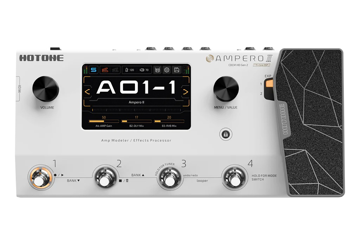 Гітарний процесор ефектів HOTONE AUDIO AMPERO II