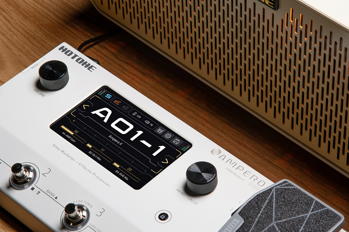 Гітарний процесор ефектів HOTONE AUDIO AMPERO II