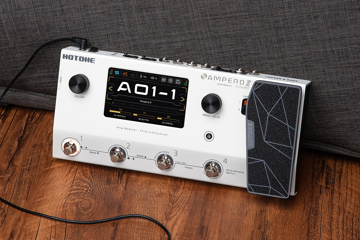 Гітарний процесор ефектів HOTONE AUDIO AMPERO II