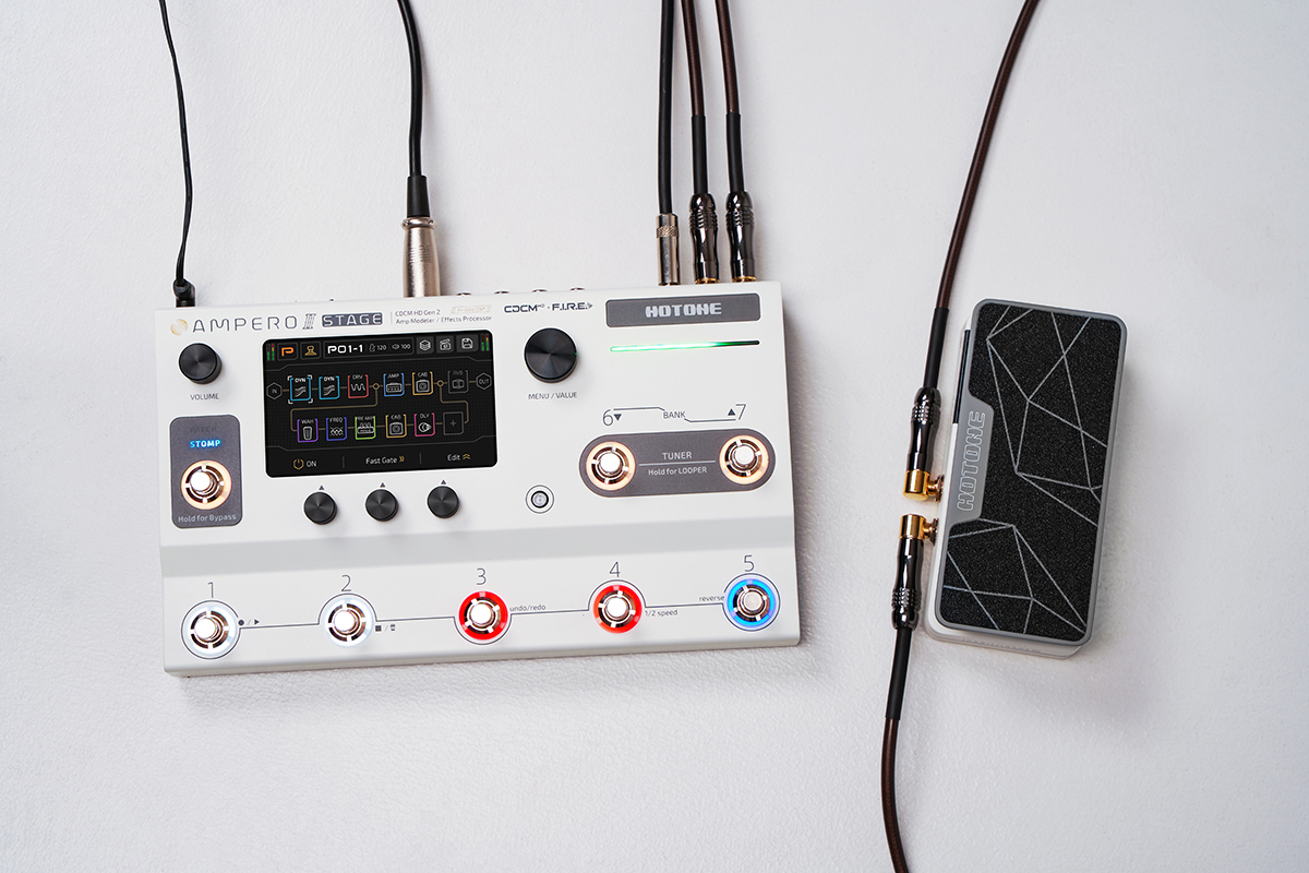 Педаль экспрессии HOTONE AUDIO AMPERO II PRESS EXPRESSION PEDAL