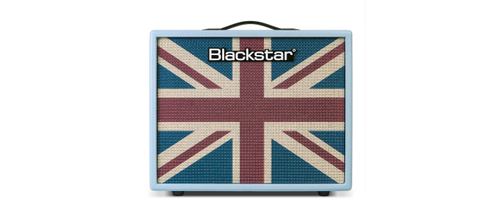 Гітарний комбопідсилювач BLACKSTAR DEBUT 50R BABY BLUE UNION FLAG