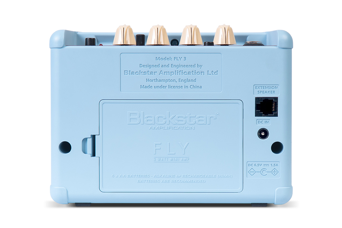 Гітарний комбопідсилювач BLACKSTAR FLY 3 BABY BLUE UNION FLAG