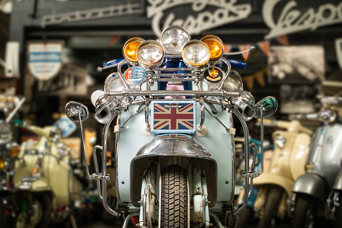 Гітарний комбопідсилювач BLACKSTAR FLY 3 BABY BLUE UNION FLAG