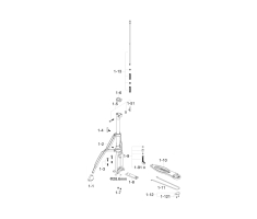 Крепление кардана к педали хай-хета TAMA HH315D1