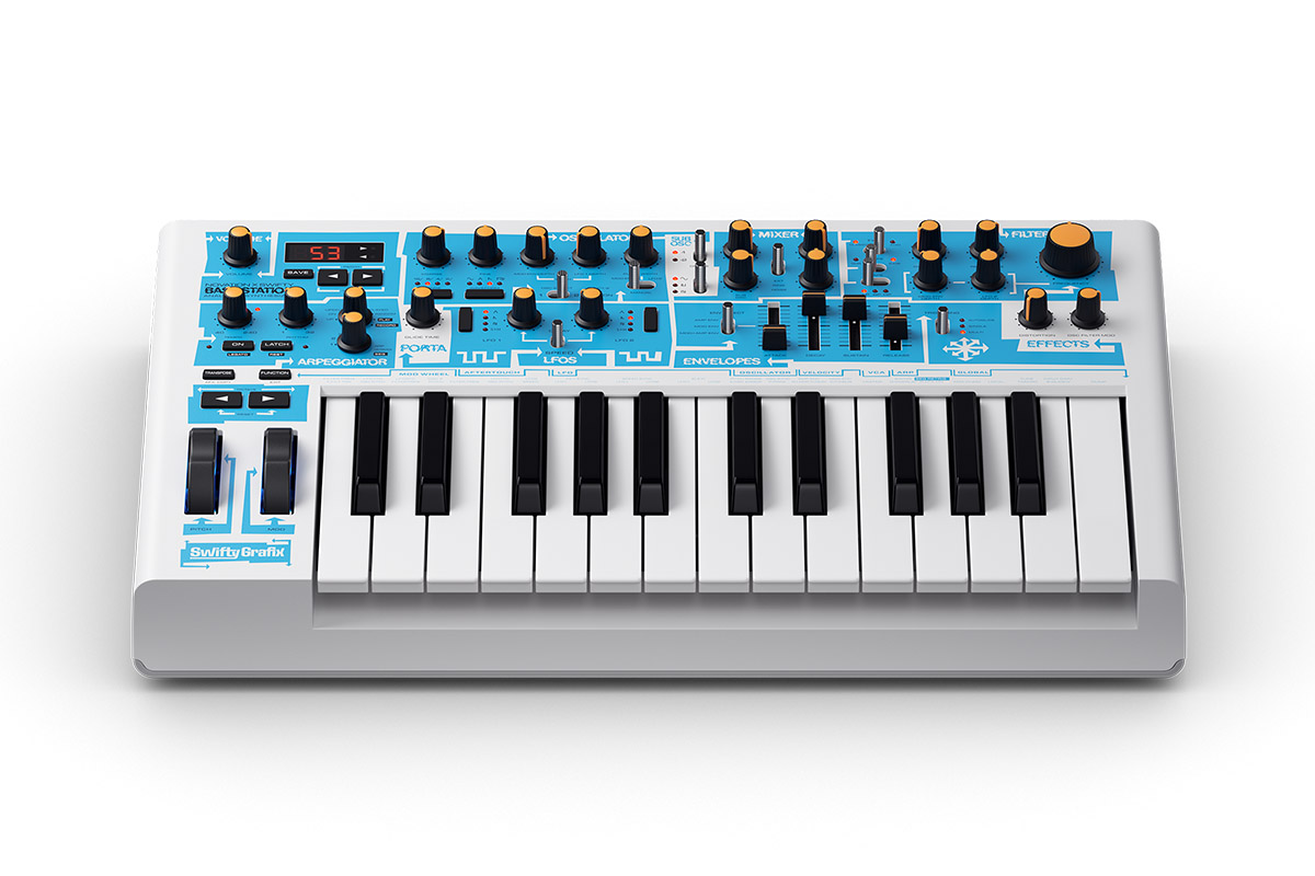 Синтезатор аналоговий NOVATION Bass Station II Swifty Edition