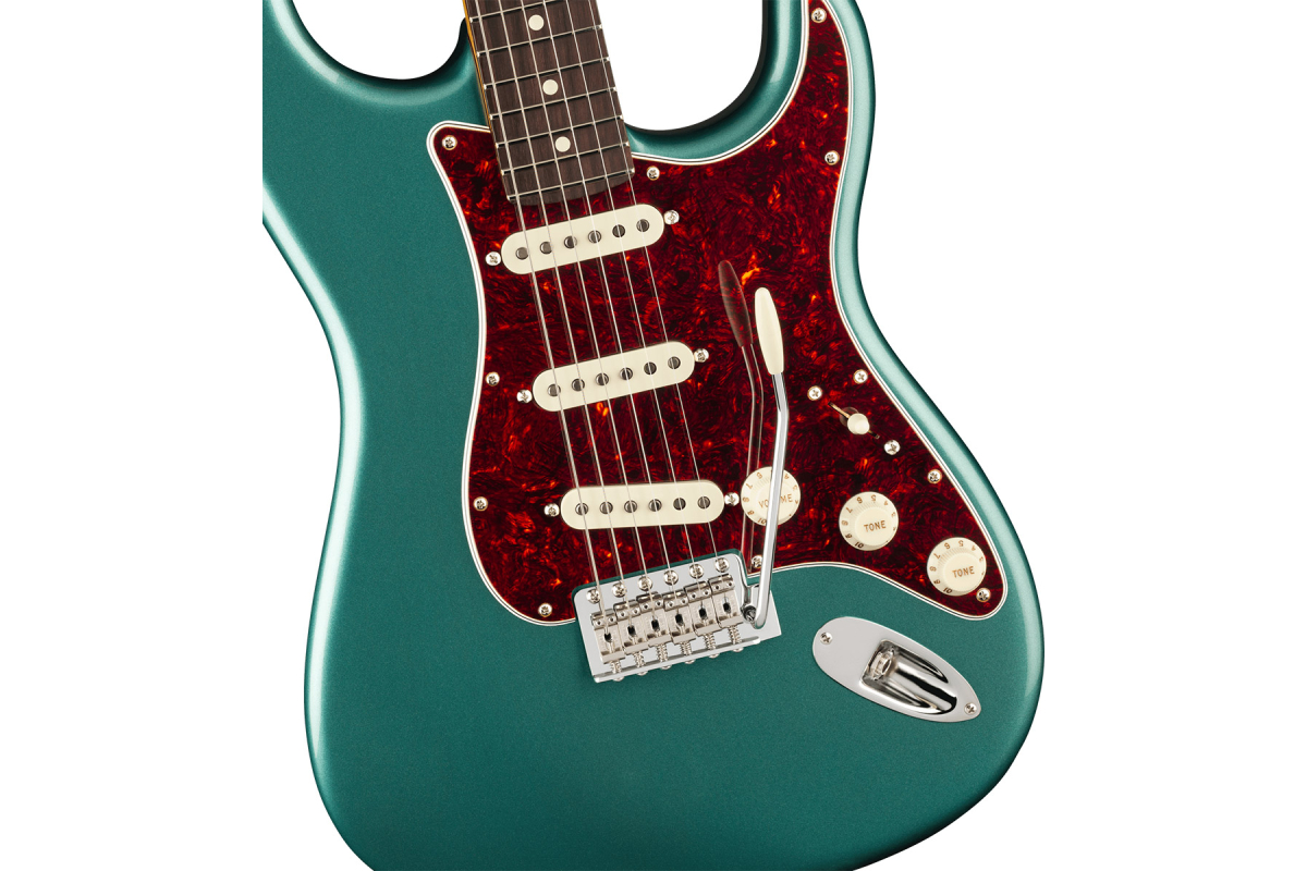 Электрогитара FENDER AMERICAN PROFESSIONAL CLASSIC STRATOCASTER FADED SHERWOOD GREEN METALLIC