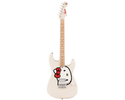 Электрогитара SQUIER HELLO KITTY STRATOCASTER WHITE