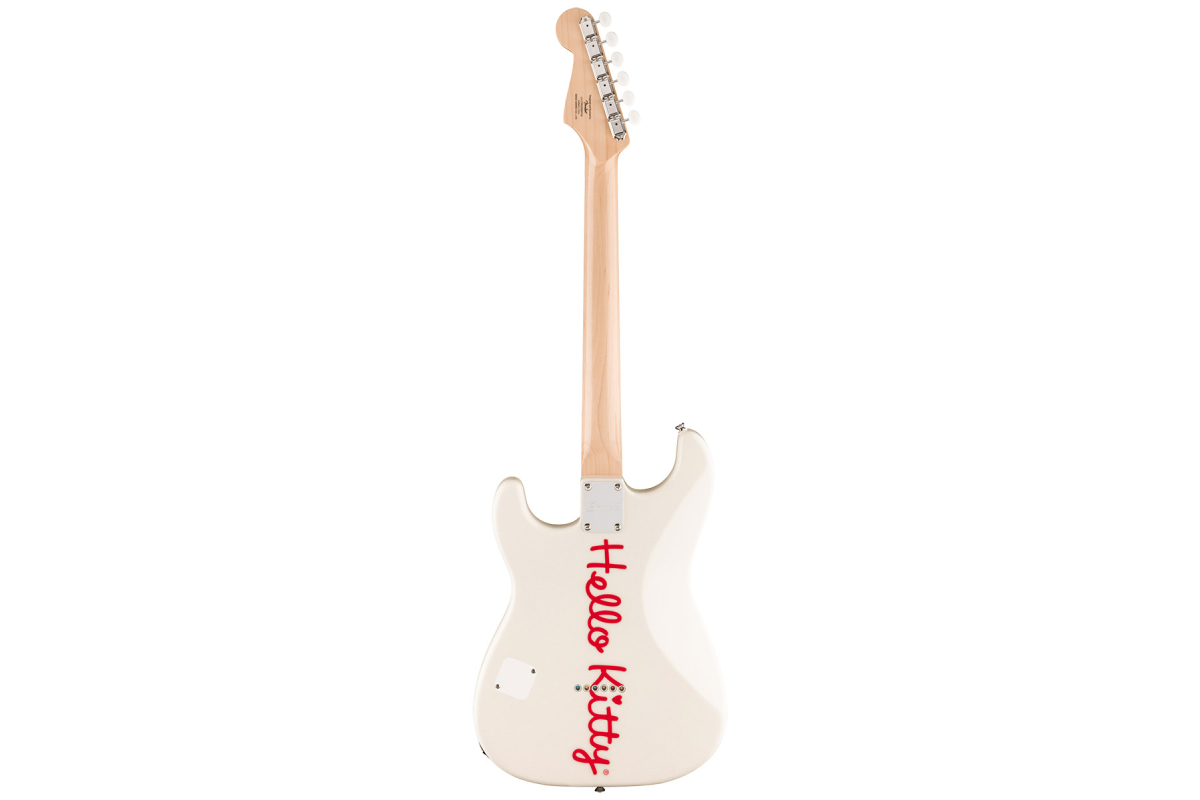 Электрогитара SQUIER HELLO KITTY STRATOCASTER WHITE
