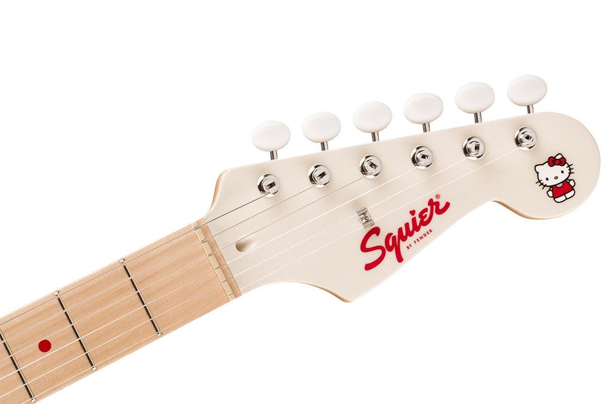 Электрогитара SQUIER HELLO KITTY STRATOCASTER WHITE