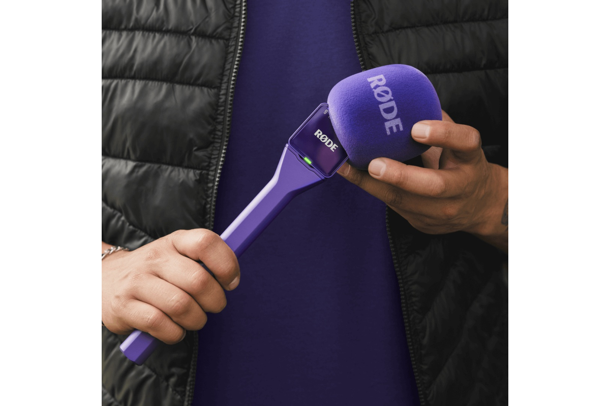 Тримач мікрофонний RODE Interview GO Purple