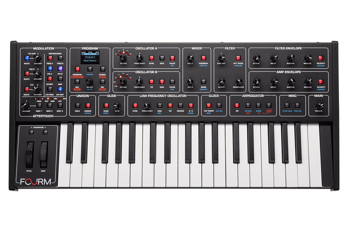 Синтезатор аналоговый SEQUENTIAL Fourm