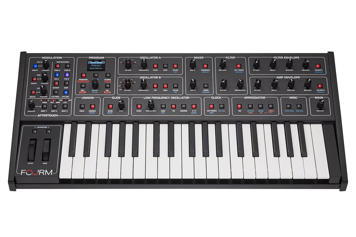 Синтезатор аналоговый SEQUENTIAL Fourm