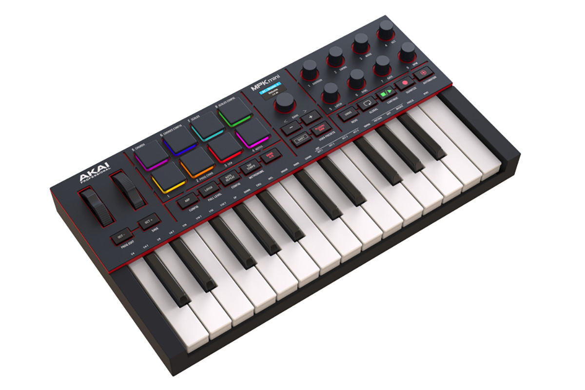 MIDI клавиатура AKAI MPK mini 4 Black