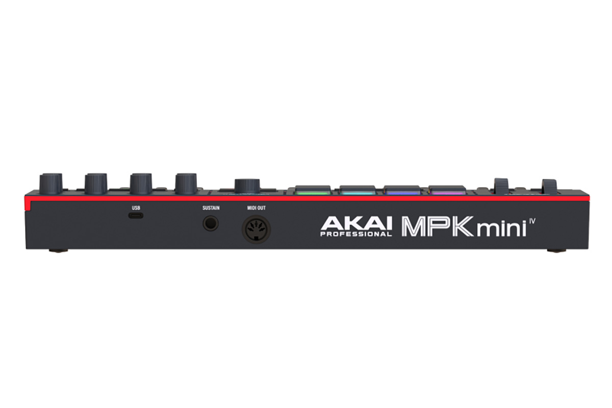 MIDI клавиатура AKAI MPK mini 4 Black