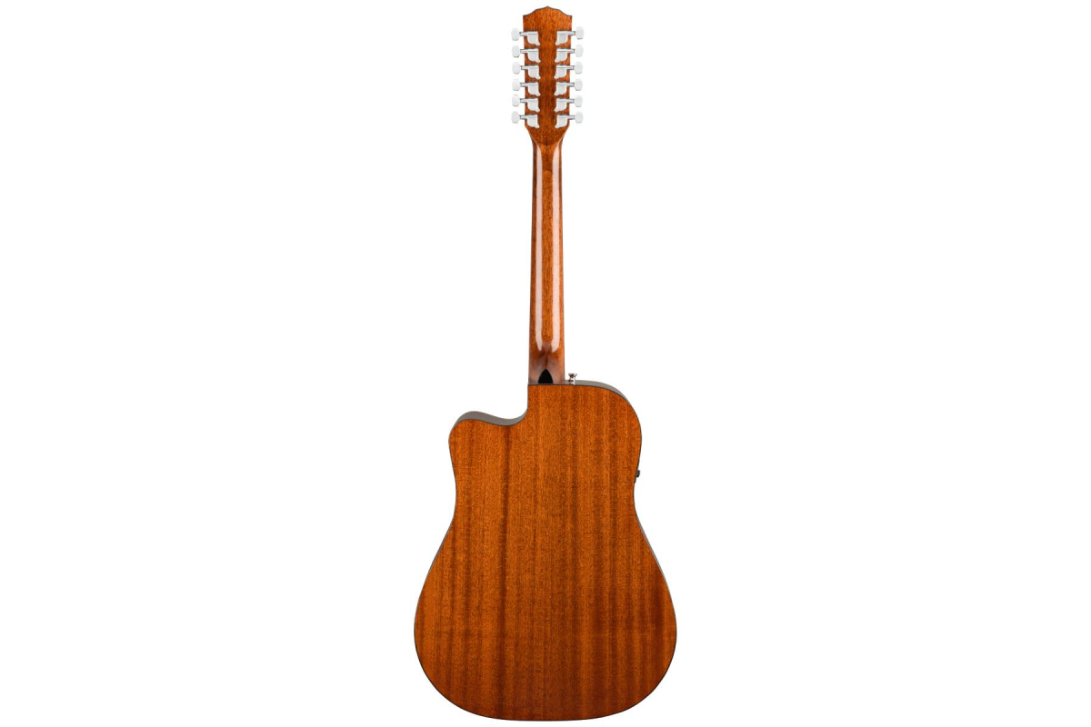 Гитара электроакустическая FENDER CD-60SCE Dreadnought 12-string WN Natural