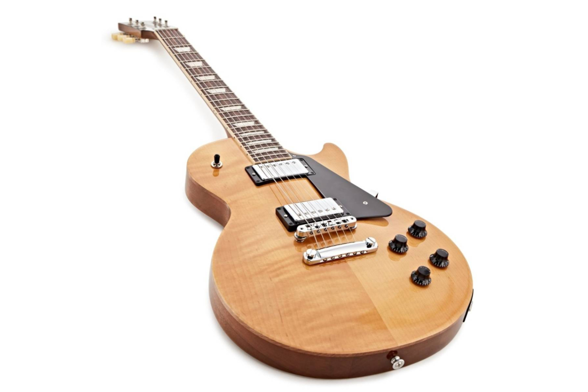 Електрогітара GIBSON Les Paul Studio Figured Top Antique Natural