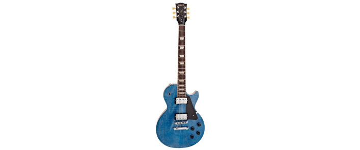 Электрогитара GIBSON Les Paul Studio Figured Top Ocean Blue